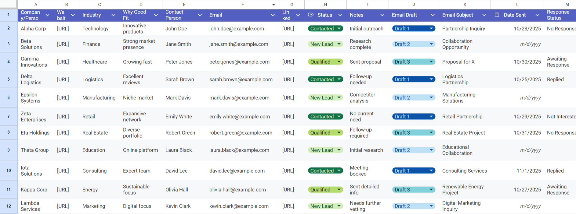 Tailark hero section